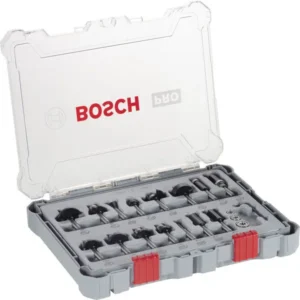 Bosch Kombinovani set PRO glodala prihvat 1/4″ 15 delova 2607017473