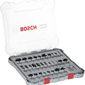 Bosch Kombinovani set PRO glodala prihvat 6 mm, 30 delova 2607017474