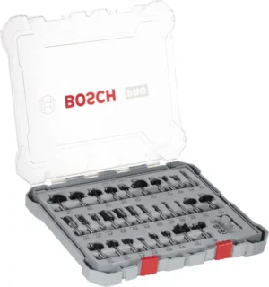 Bosch Kombinovani set PRO glodala prihvat 8 mm, 30 delova 2607017475