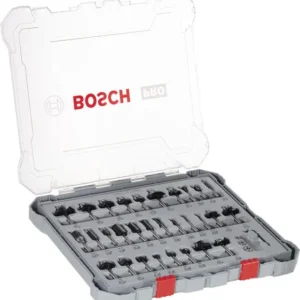 Bosch Kombinovani set PRO glodala prihvat 1/4″ 30 delova 2607017476