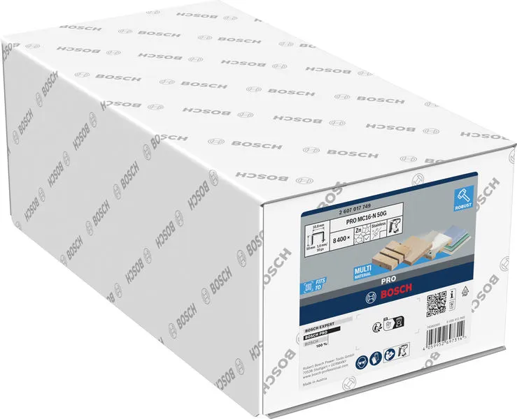 PRO MC16-N 50G klamerica sa srednjom krunom, 1,6/16 g, 50 mm 2607017749