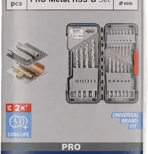 Set PRO Metal HSS-G burgija za metal 18 kom 2607019578