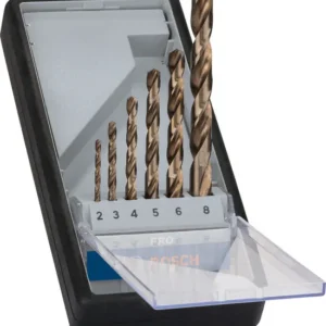 Bosch Set PRO Stainless Steel HSS-G burgija za metal 2-8 mm 6 kom 2607019924