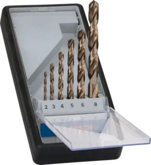 Bosch Set PRO Stainless Steel HSS-G burgija za metal 2-8 mm 6 kom 2607019924