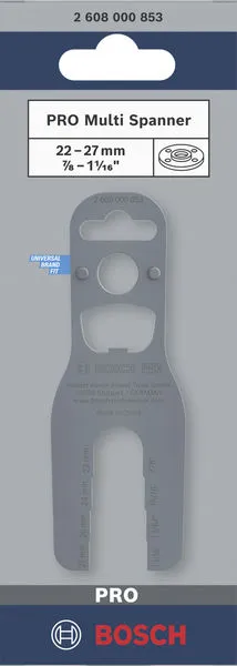 PRO Multi Spanner, 22–27 mm 2608000853