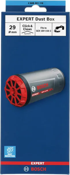 EXPERT Dust Box, GEX 18V-150-3 2608001113