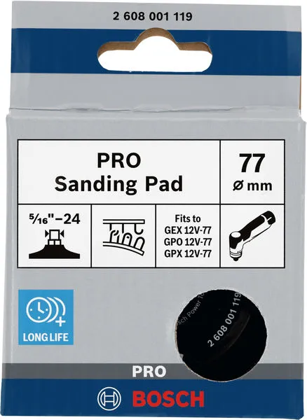 PRO brusni disk, 77 mm, čičak-traka 2608001119