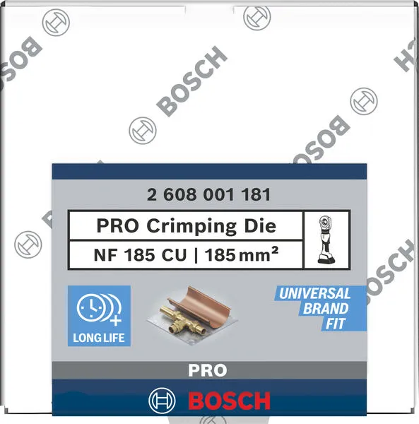 PRO kalup za presovanje, NF185 CU, 185 mm², bakar 2608001181