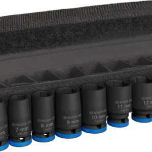 Bosch PRO Impact Socket Set, 1/4", standardni, 9 delova 2608003034