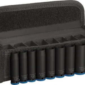 Bosch PRO Impact Socket Set, 1/4", duboki, 9 delova 2608003035