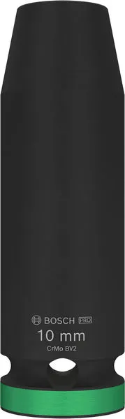 Bosch PRO Kovani nasadni ključ 1/2" 10 mm, duboki 2608003044