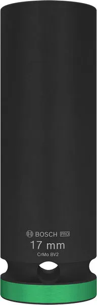 Bosch PRO Kovani nasadni ključ 1/2" 17 mm, duboki 2608003049