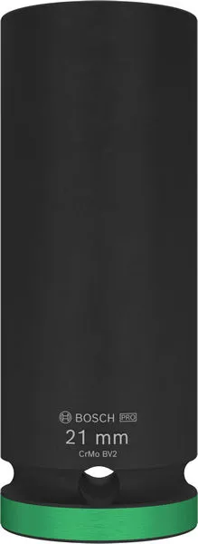 Bosch PRO Kovani nasadni ključ 1/2" 21 mm, duboki 2608003052