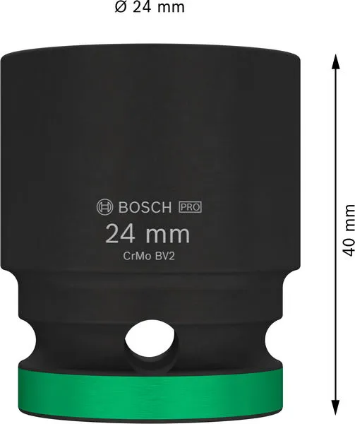 PRO Kovani nasadni ključ 1/2" 24 mm, standardni 2608003054