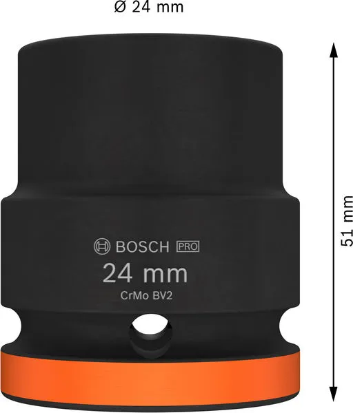 PRO Kovani nasadni ključ 3/4" 24 mm, standardni 2608003060