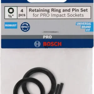 Retaining Ring and Pin Set for PRO Impact Socket, 3/8", 4 dela 2608003065
