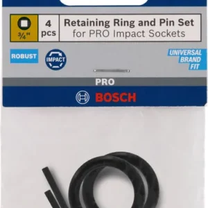 Retaining Ring and Pin Set for PRO Impact Socket, 3/4", 4 dela 2608003067