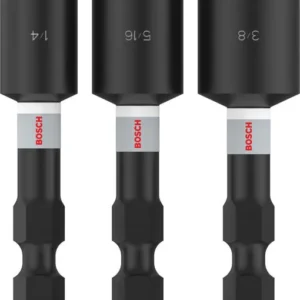 Bosch PRO Nutsetter Impact, 1/4 " x 50 mm, 5/16 " x 50 mm, 3/8 " x 50 mm, 3 kom. 2608521U65
