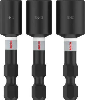 Bosch PRO Nutsetter Impact, 1/4 " x 50 mm, 5/16 " x 50 mm, 3/8 " x 50 mm, 3 kom. 2608521U65