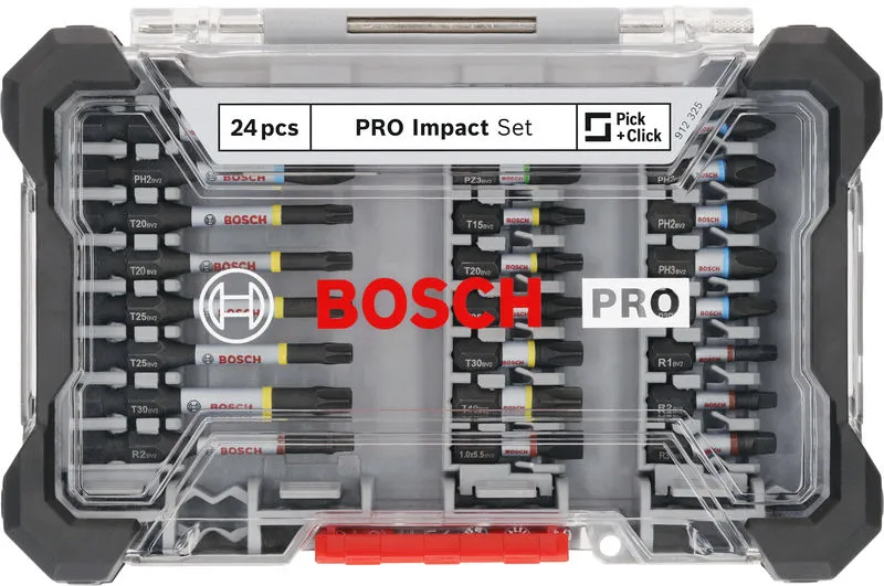 PRO Impact set nastavaka za odvrtače, 24 kom. 2608521U75
