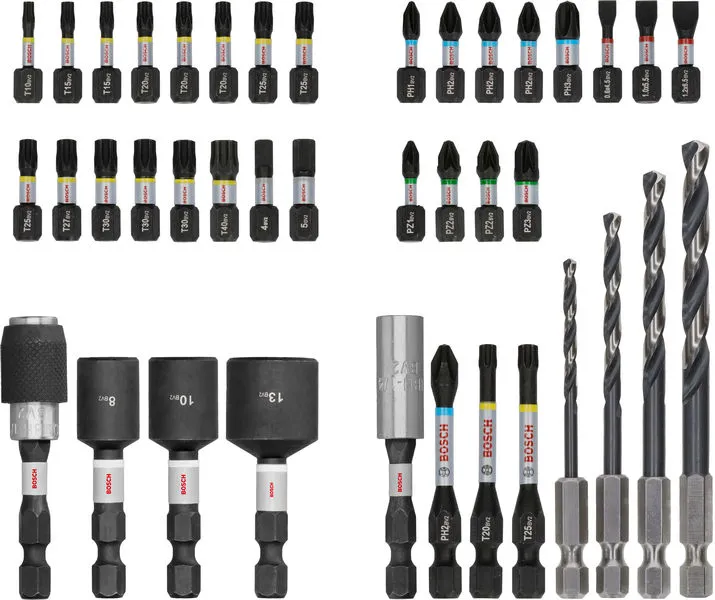 PRO set Impact bitova i burgija za metal 40 kom 2608521U86