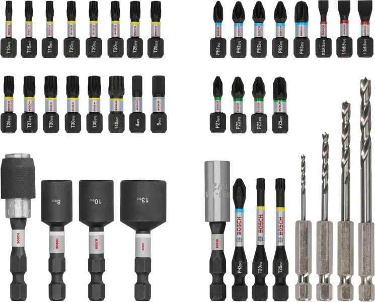 PRO set Impact bitova i burgija za drvo 40 kom 2608521U87