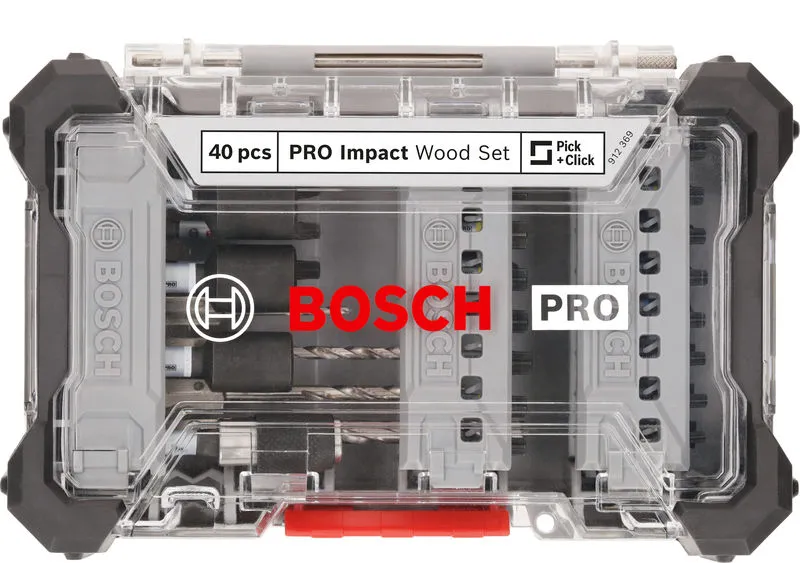 PRO set Impact bitova i burgija za drvo 40 kom 2608521U87