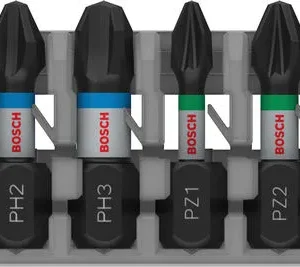Bosch PRO Impact set nastavaka za odvrtače, PH1, PH2(x2), PH3, PZ1, PZ2(x2), PZ3, 25 mm, 8 kom 2608522323