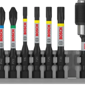 Bosch PRO Impact Set sa Quick Change držačem nastavaka i Pick and Click indeksom, PH2, PZ2, T15, T20, T25, T30, QC BH, 50 mm, 8 kom 2608522327