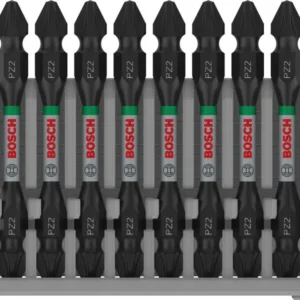Bosch PRO dvostrani Impact nastavak sa Pick and Click indeksom, PZ2, 65 mm, 8 kom 2608522338