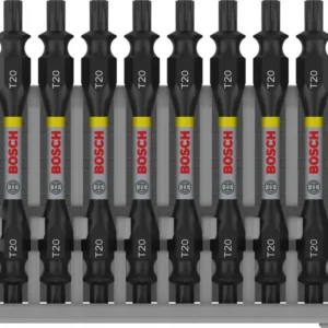 Bosch PRO dvostrani Impact nastavak sa Pick and Click indeksom, T20, 65 mm, 8 kom 2608522339