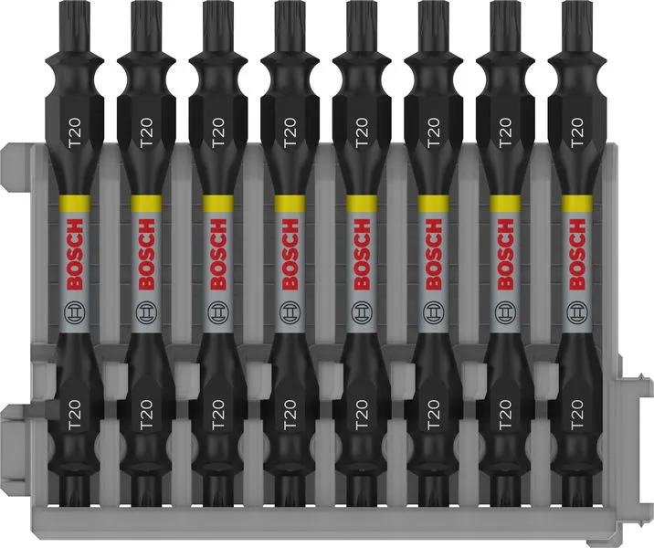 Bosch PRO dvostrani Impact nastavak sa Pick and Click indeksom, T20, 65 mm, 8 kom 2608522339