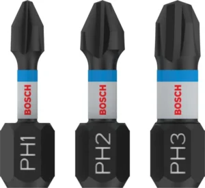Bosch PRO PH Impact nastavak PH1×25, PH2×25, PH3×25 mm, 3 kom 2608522470