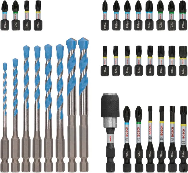 PRO Impact kombinovani set, displej, 6×35 kom. 2608522518