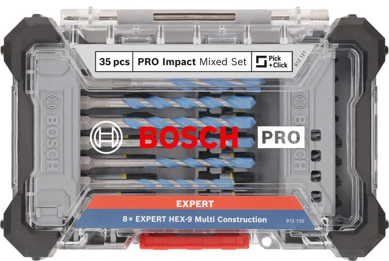PRO Impact kombinovani set, displej, 6×35 kom. 2608522518
