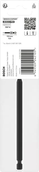 PRO Torx Impact nastavak, T25, 150 mm 2608522539