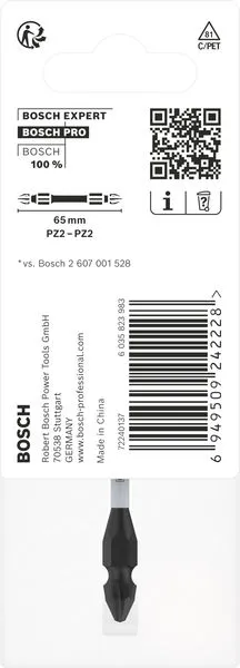 PRO dvostrani Impact nastavak sa Pick and Click indeksom, PZ2, 65 mm 2608522549