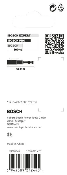 PRO Drive Guide Impact, 65 mm 2608522558