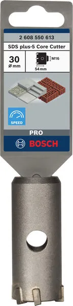 PRO SDS plus-5 Core Cutter, 30×50×72 mm 2608550613