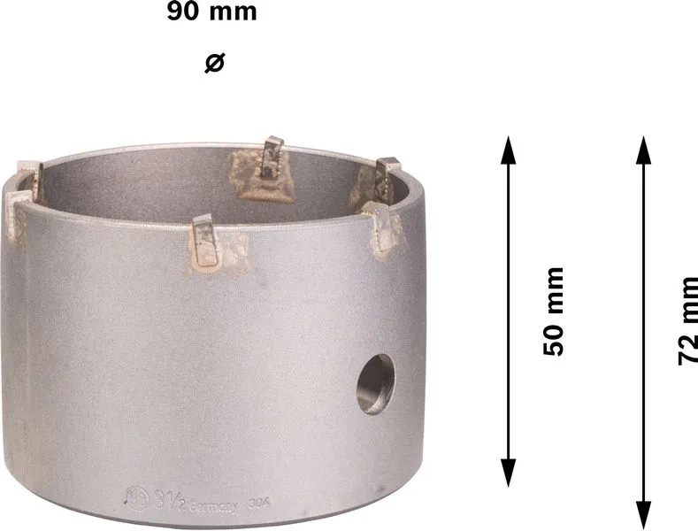 PRO SDS plus-5 kruna za bušenje 90×50×72 mm 2608550615