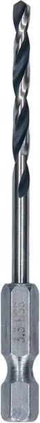 Bosch Metal HSS spiralna burgija, 3,3×36×75 mm, HEX prihvat od 1/4 inča 2608577867