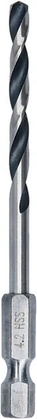 Bosch Metal HSS spiralna burgija, 4,2×43×83 mm, HEX prihvat od 1/4 inča 2608577870