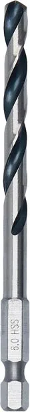 Bosch Metal HSS spiralna burgija, 6×57×98 mm, HEX prihvat od 1/4 inča 2608577874