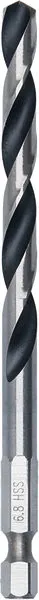 Bosch Metal HSS spiralna burgija, 6,8×69×109 mm, HEX prihvat od 1/4 inča 2608577876