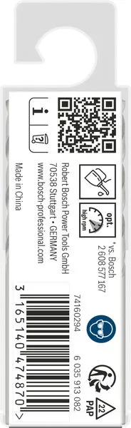 PRO Metal HSS-G burgija za metal 3,4×39×70 mm, 10 kom 2608585482