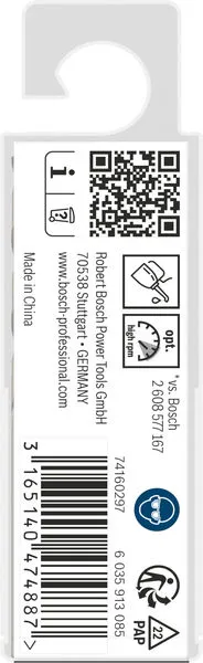 PRO Metal HSS-G burgija za metal 3,7×39×70 mm, 10 kom 2608585483