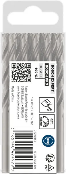 PRO Metal HSS-G burgija za metal 5,3×52×86 mm, 10 kom 2608585492