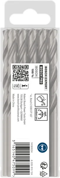 PRO Metal HSS-G burgija za metal 7,6×75×117 mm, 10 kom 2608585504