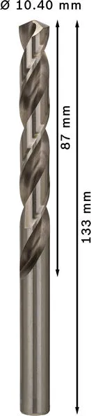 PRO Metal HSS-G burgija za metal 10,4×87×133 mm, 5 kom 2608585525