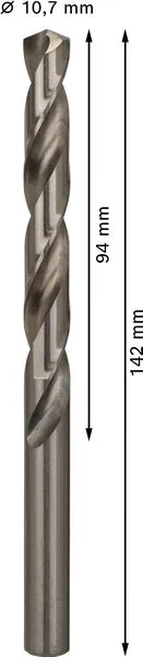 PRO Metal HSS-G burgija za metal 10,7×94×142 mm, 5 kom 2608585527